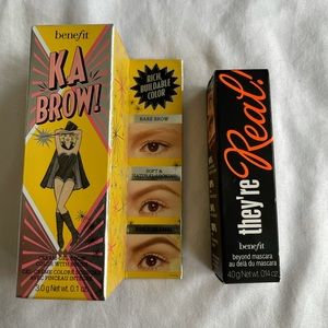 Benefit Ka brow ! #3 & theyre real mascara